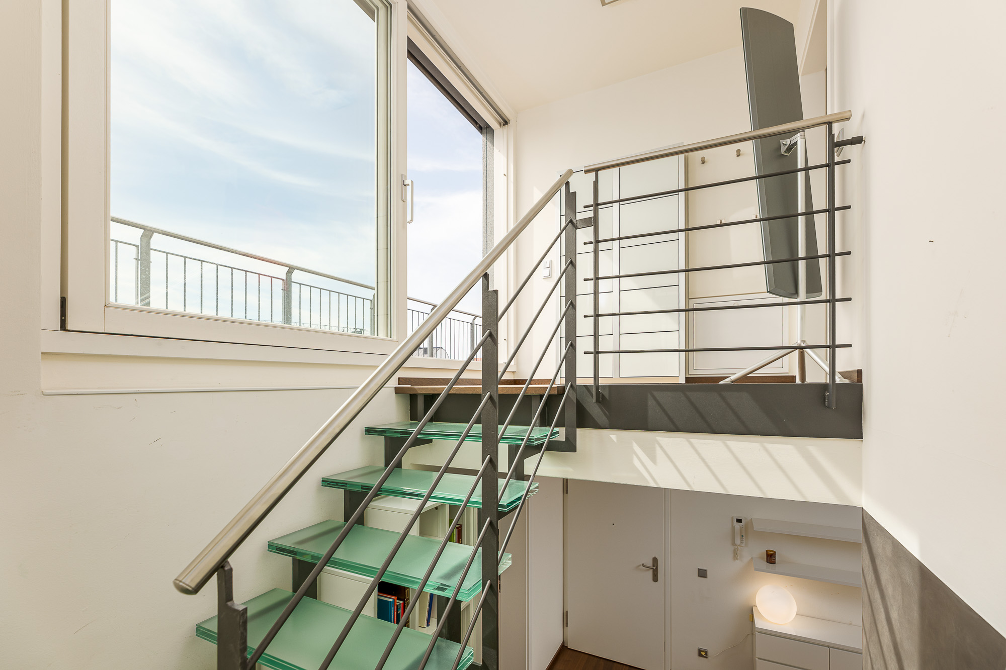 Aufgang Master Schlafzimmer