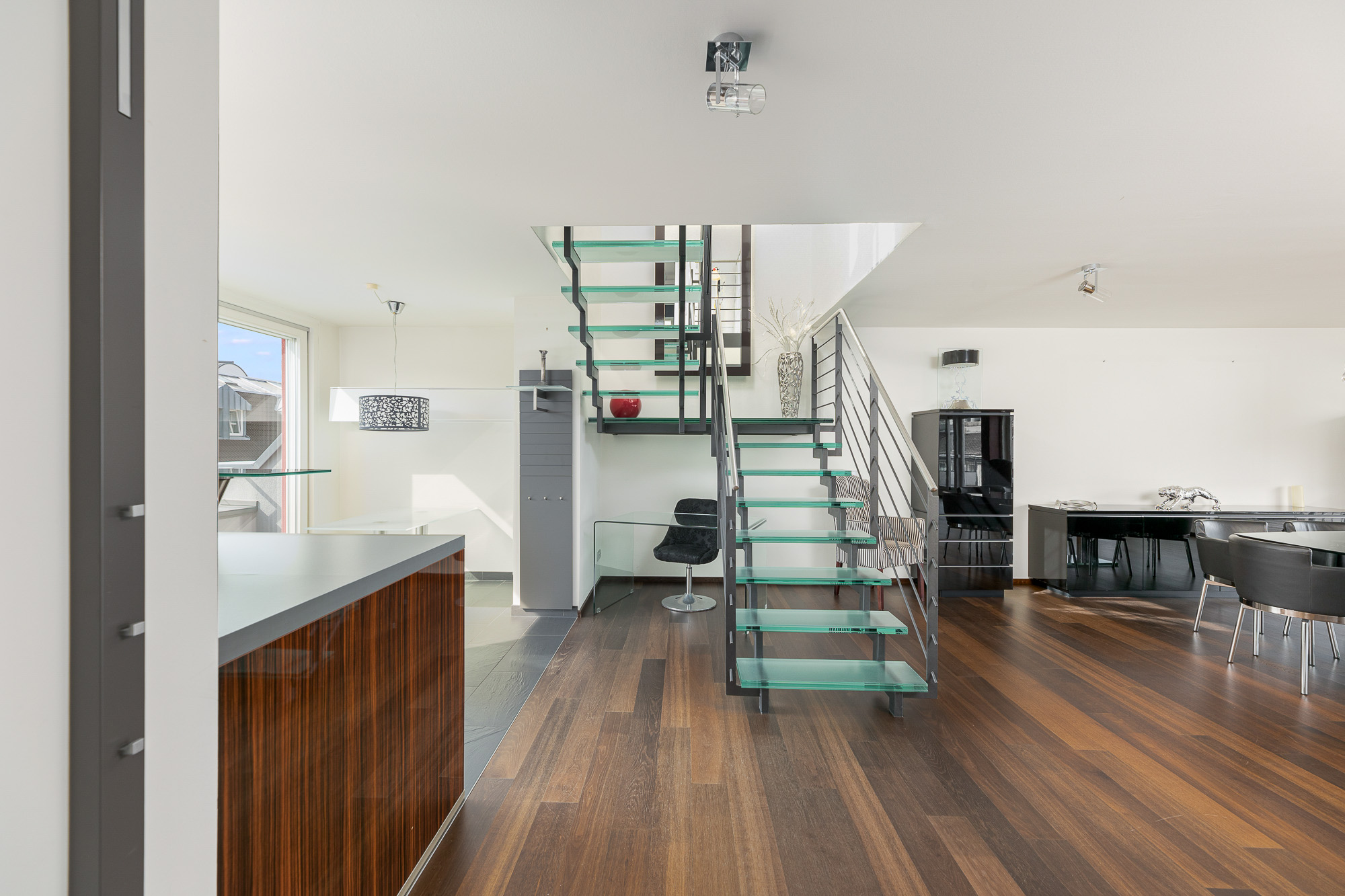 Treppenaufgang zum SZ