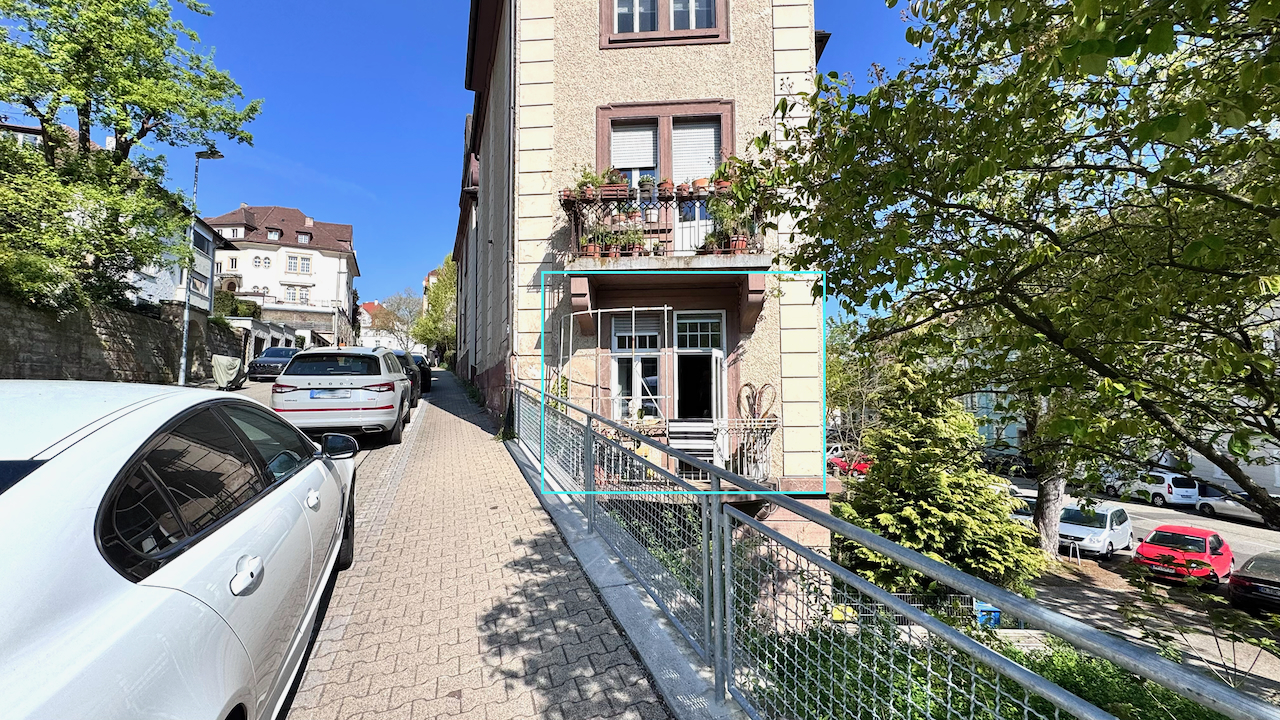 Ansicht Balkon